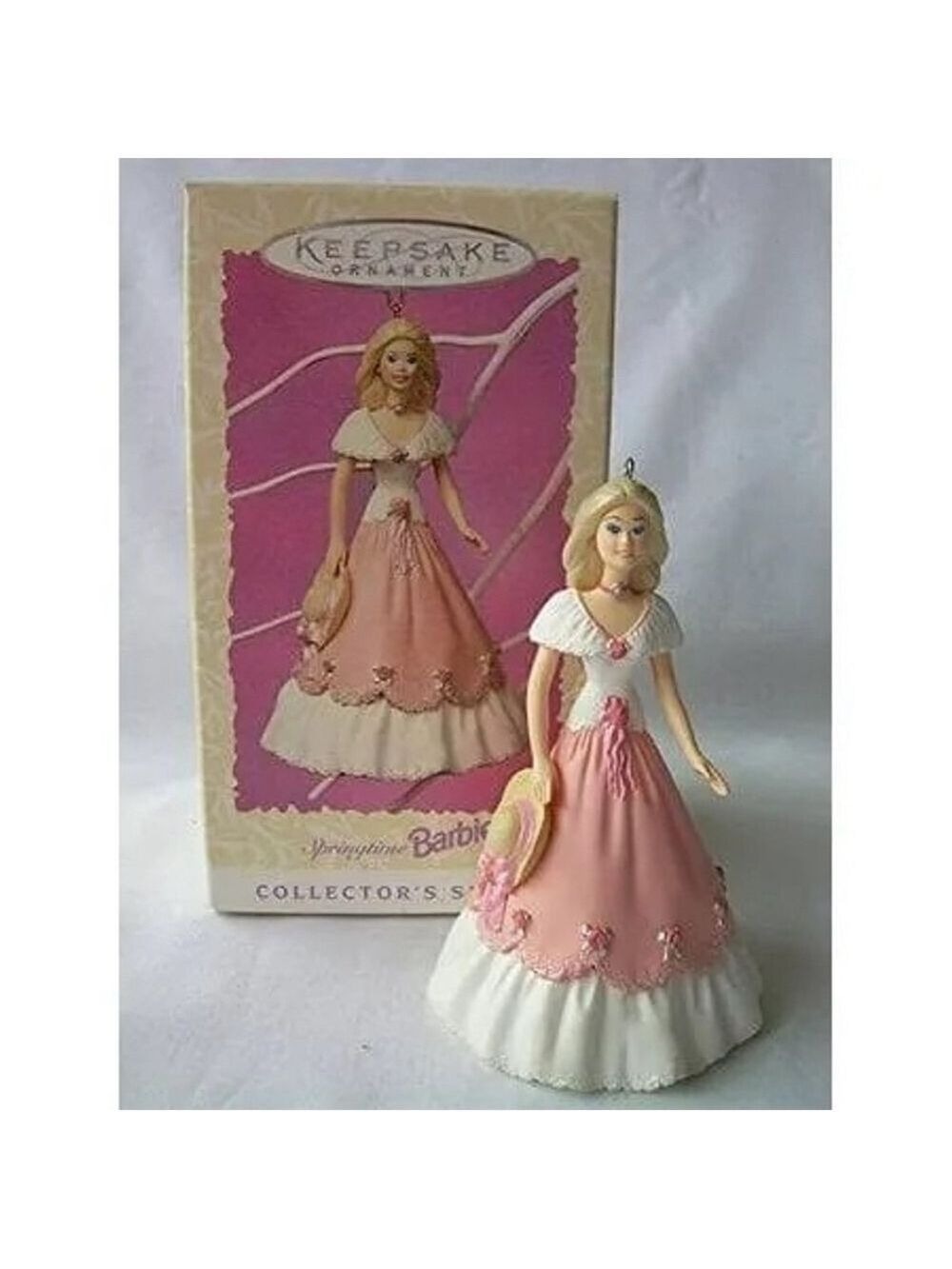 Barbie Ornament, Collectible, Pink, One size